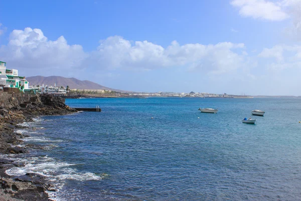 Plage de Lanzarote sur les îles Canaries espagnoles — Photo