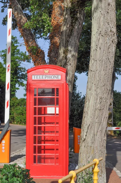 Budka telefoniczna w Londynie — Zdjęcie stockowe