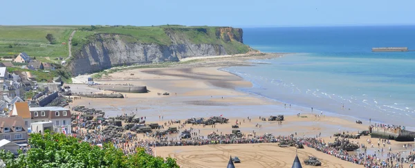 D-Day celebrations in Arromanches — Stock Photo, Image