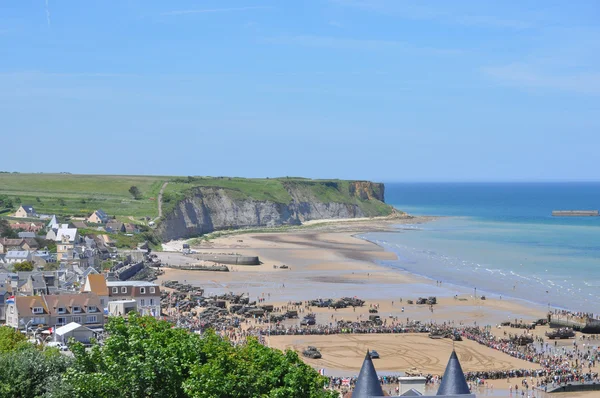 Celebrações do Dia D em Arromanches — Fotografia de Stock