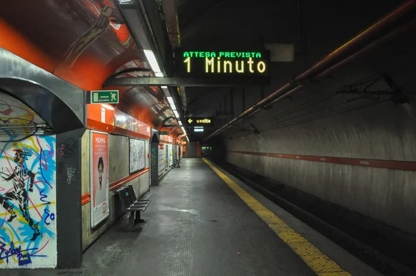 로마에서 냐 지하철 역 — 스톡 사진