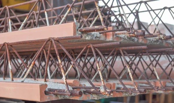 Composite steel concrete beam — Stock Photo, Image