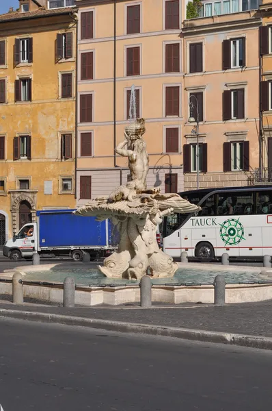 Piazza di Spagna Roma — Foto Stock