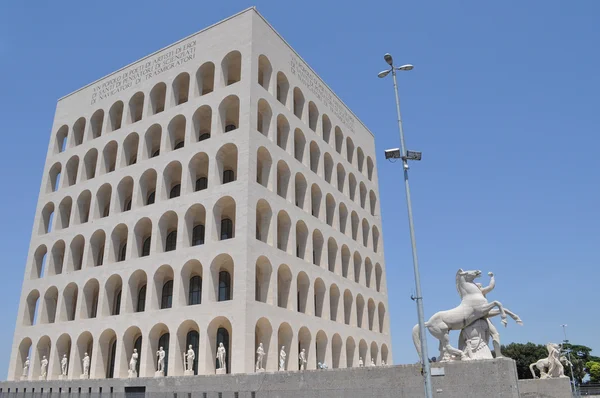 Palazzo della Civilta Italiana — Stock Photo, Image