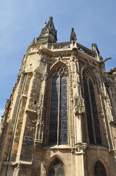 Saint Pierre Abbey Caen — Stok fotoğraf