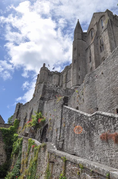 Mont St Michel Abbey Francia — Foto de Stock