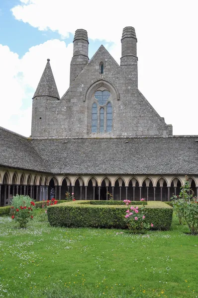 Mont st michel manastırına Fransa — Stok fotoğraf