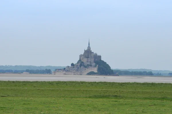Mont st michel Franciaország — Stock Fotó