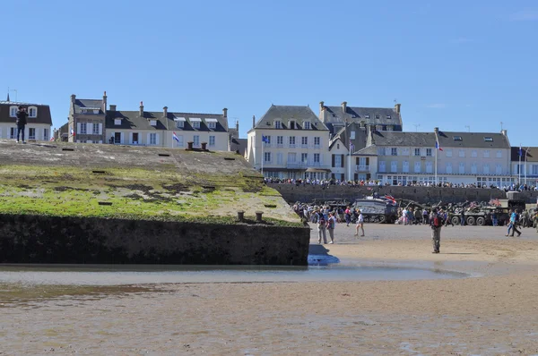 D-day-Feiern in arromanches — Stockfoto