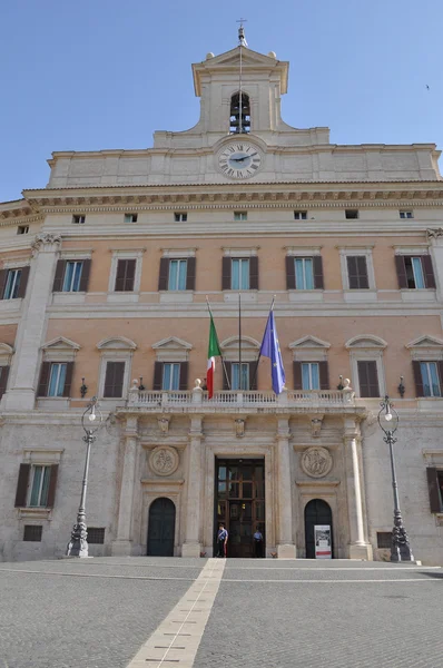 Palazzo Montecitorio a Roma — Foto Stock