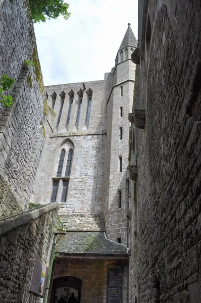 Mont st michel manastırına Fransa — Stok fotoğraf