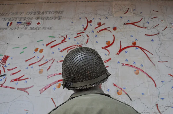 D-Day celebrations Saint Mere Eglise France — Stock Photo, Image