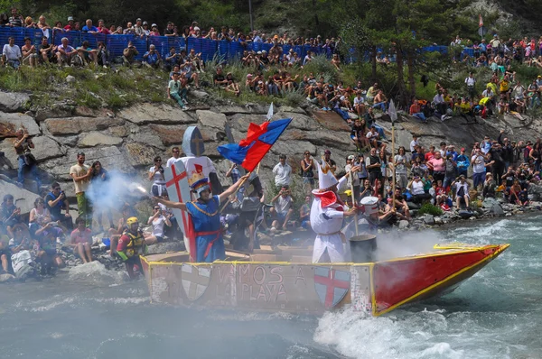 Carton Rapid Race — Stock Photo, Image