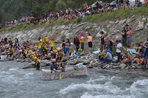 Carton Rapid Race — Stock Photo, Image