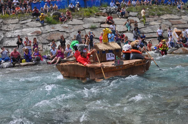 Carton Rapid Race — Stock Photo, Image