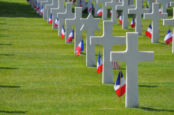 Cimitero Americano di Colleville — Foto Stock