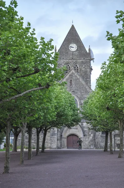 Feste del D-Day Saint Mere Eglise Francia — Foto Stock