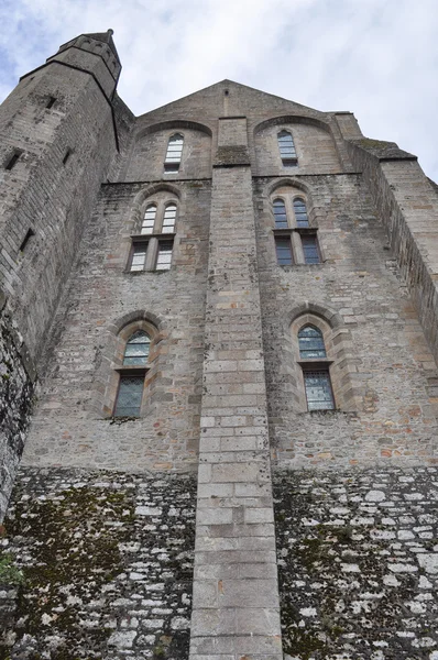 Mont st michel manastırına Fransa — Stok fotoğraf