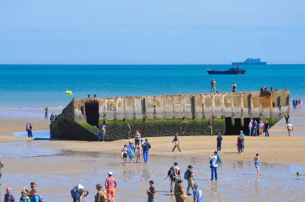 D-Day uroczystości w Arromanches — Zdjęcie stockowe