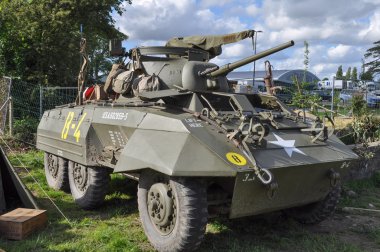 D günü kutlamaları Saint Mere kilise Fransa