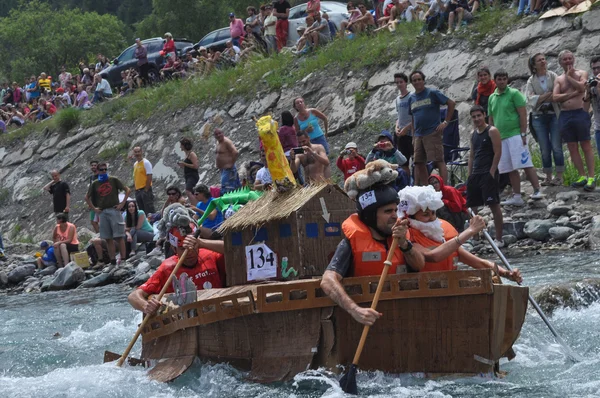 Carton Rapid Race — Stock Photo, Image