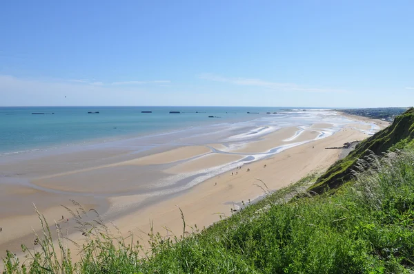 Celebrações do Dia D em Arromanches — Fotografia de Stock