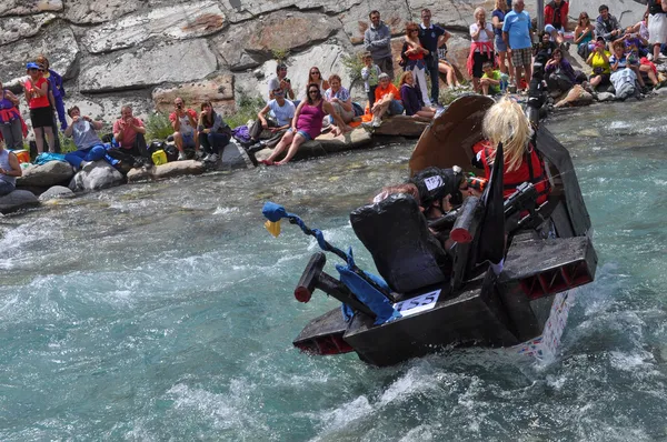 Carton Rapid Race — Stock Photo, Image