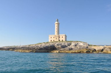 Vieste Deniz Feneri, Isola Santa Eufemia Adası, Vieste, İtalya