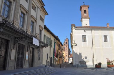SAVIGLIANO, İTALYA - CRCA HAZİRAN 2021: The Teatro Milanollo Tiyatrosu