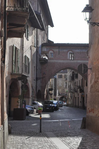 Savigliano Italien Circa Juni 2021 Blick Auf Die Stadt — Stockfoto