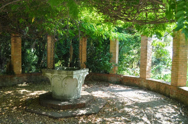 Ventimiglia Itália Circa Agosto 2020 Jardim Botânico Hanbury Mortola — Fotografia de Stock