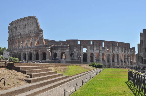 Coliseu Colosseo Aka Coliseu Roma Itália — Fotografia de Stock