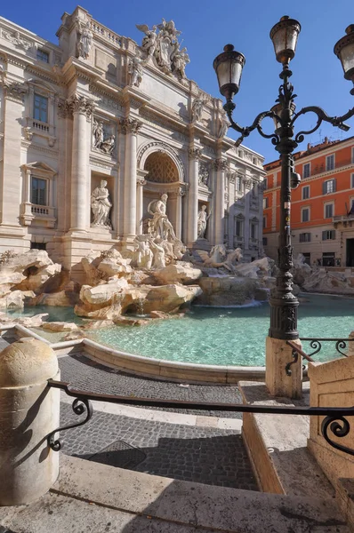 Fontana Trevi Fontana Trevi Rom Italien — Stockfoto