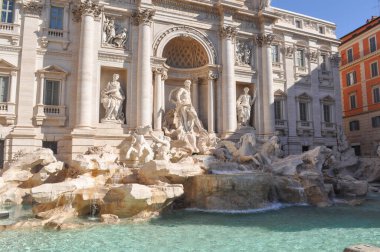 Trevi Çeşmesi (fontana di trevi), Roma, İtalya