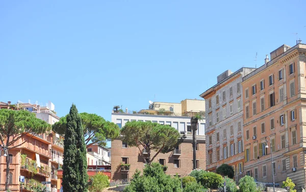 Pohled Město Řím Itálie — Stock fotografie