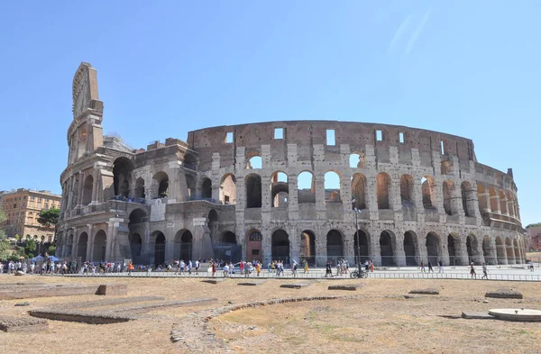 Rome Italy Circa Ağostos 2020 Colosseum Colosseo Namı Diğer Kolezyum — Stok fotoğraf