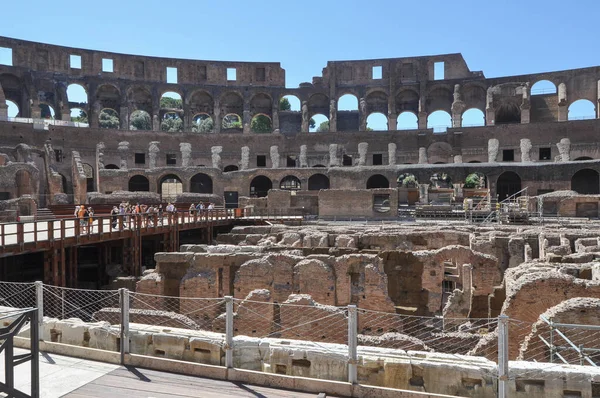 Rome Italy Circa August 2020 Colosseum Colosseo Aka Coliseum — 图库照片