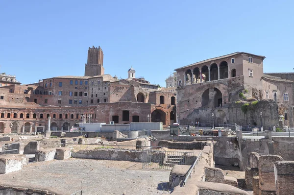 Ruínas Fórum Romano Também Conhecido Como Foro Romano Roma Itália — Fotografia de Stock