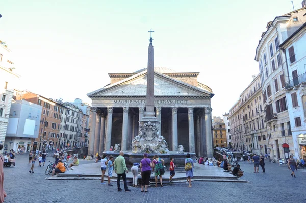 Rome Italy Circa August 2020 Pantheon Ancient Roman Temple All — Stock Photo, Image