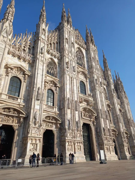 Milan Italy Circa April 2022 Duomo Milano Translation Milan Cathedral — Stockfoto