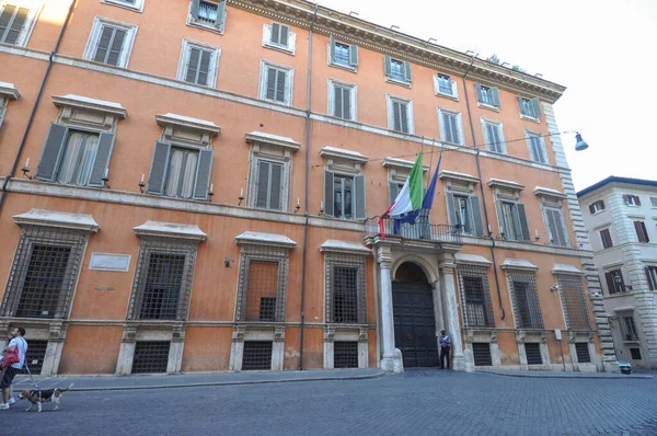 Rome Italy Circa August 2020 Palazzo Giustiniani Palace — Stock Photo, Image