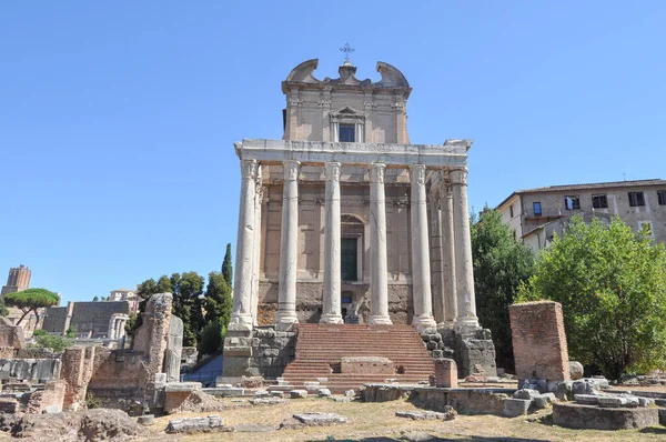 Ruinas Del Foro Romano También Conocido Como Foro Romano Roma — Foto de Stock