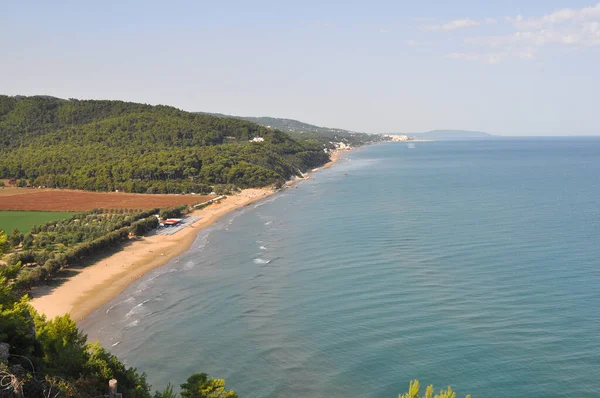 Southern Italian Beach Sea Summer — Stok fotoğraf