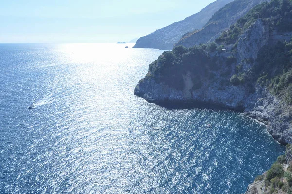 Costa Amalfitana Mar Tirreno Amalfi Itália — Fotografia de Stock