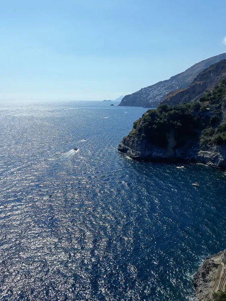 Amalfikusten Vid Tyrrenska Havet Amalfi Italien — Stockfoto