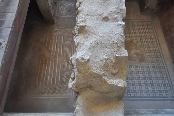 Ruinen Der Archäologischen Stätte Der Antiken Römischen Stadt Pompeji Die — Stockfoto