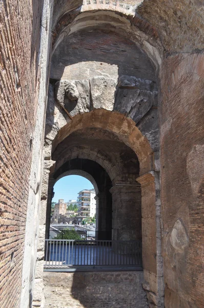 Coliseo Colosseo Aka Coliseo Roma Italia —  Fotos de Stock