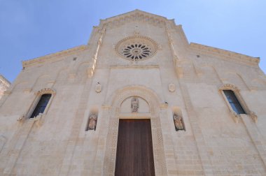 Katedral Kilisesi namı diğer Santa Maria della Bruna e Sant Eustachio Matera, İtalya
