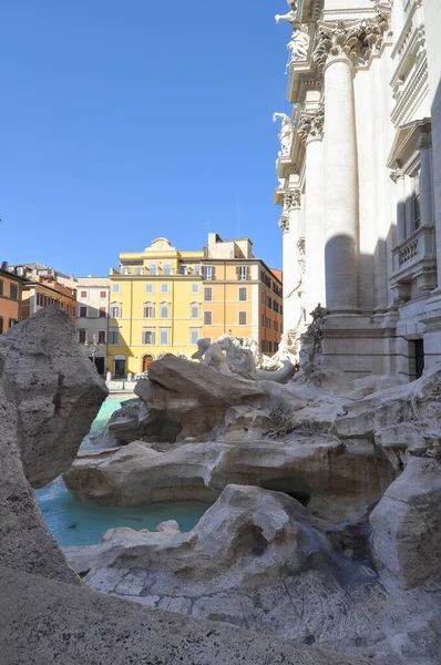 Fonte Trevi Fontana Trevi Roma Itália — Fotografia de Stock