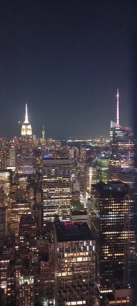 Vista Aérea Ciudad Nueva York —  Fotos de Stock